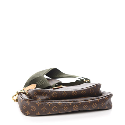 Louis Vuitton Monogram Multi Pochette Accessories Kaki 4 of 14