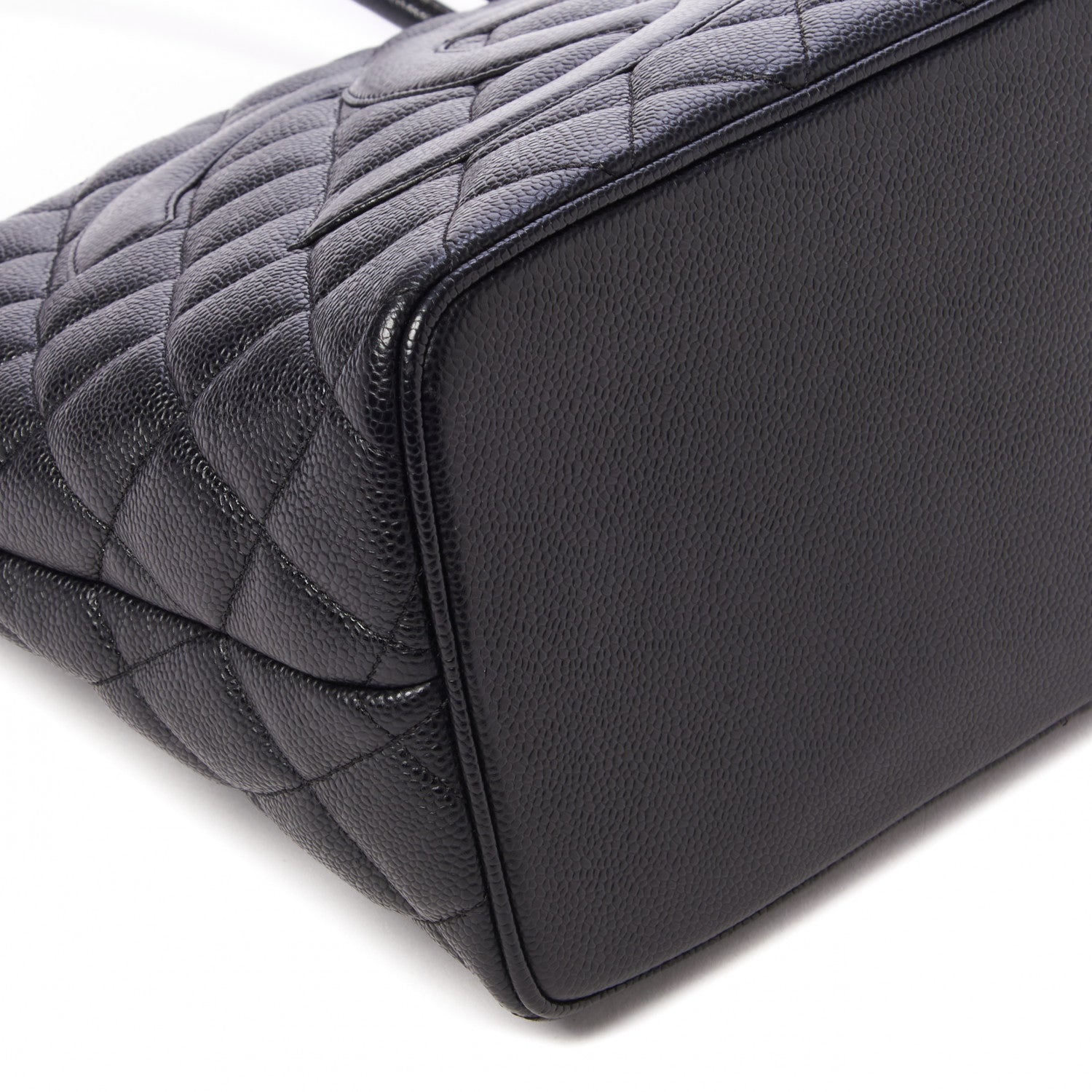 Chanel Caviar Quilted Medallion Tote Black 6 of 10