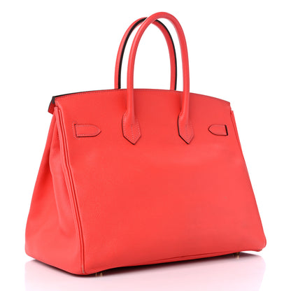 Hermes Epsom Birkin 35 Rose Jaipur 3 of 18