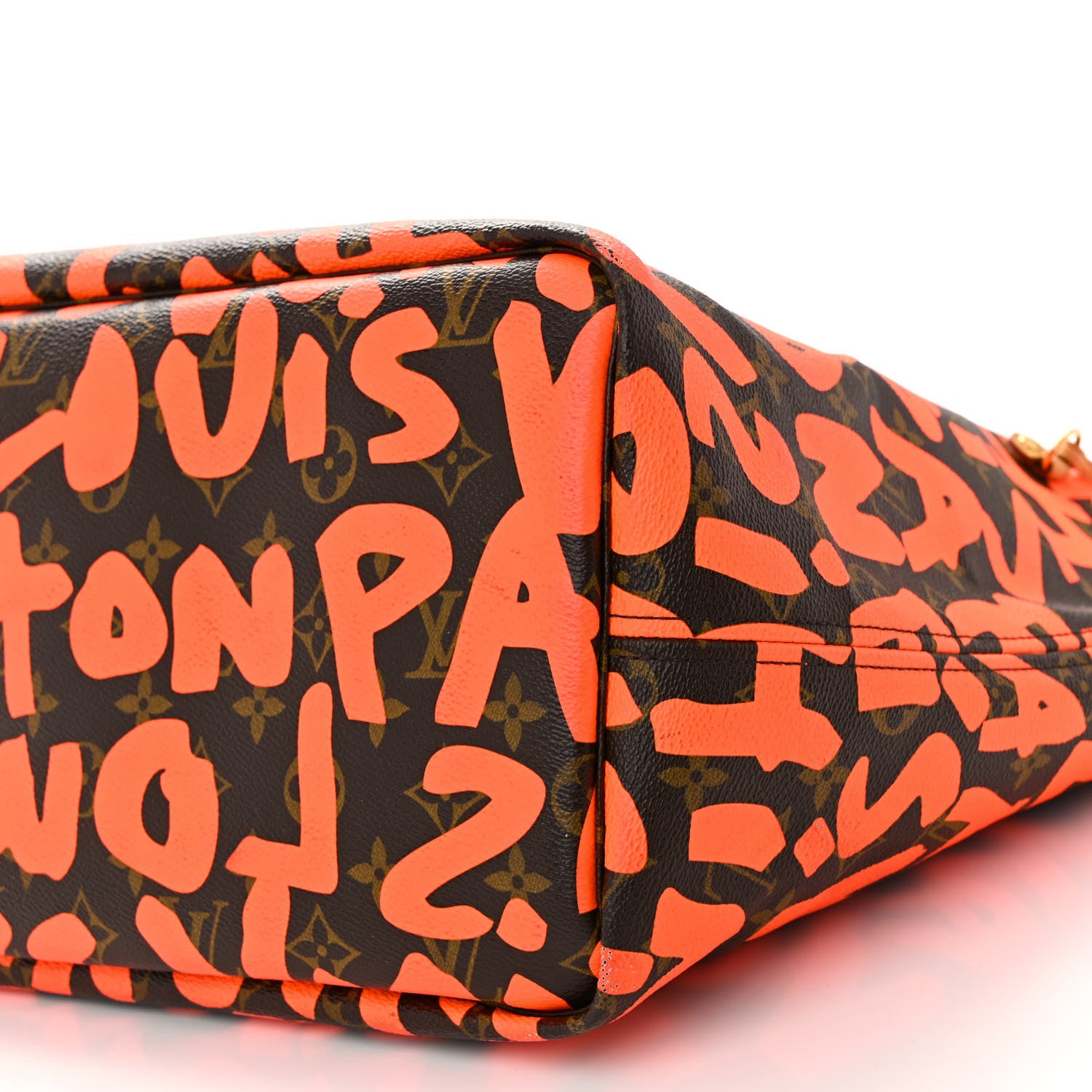 Louis Vuitton Monogram Graffiti Neverfull GM Orange 9 of 10