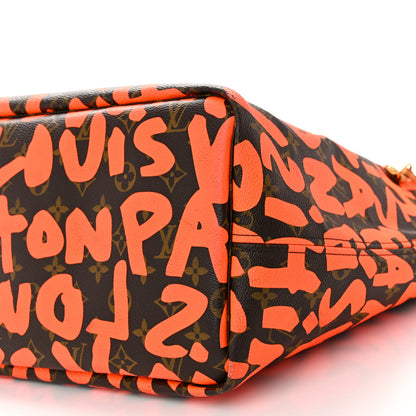Louis Vuitton Monogram Graffiti Neverfull GM Orange 9 of 10