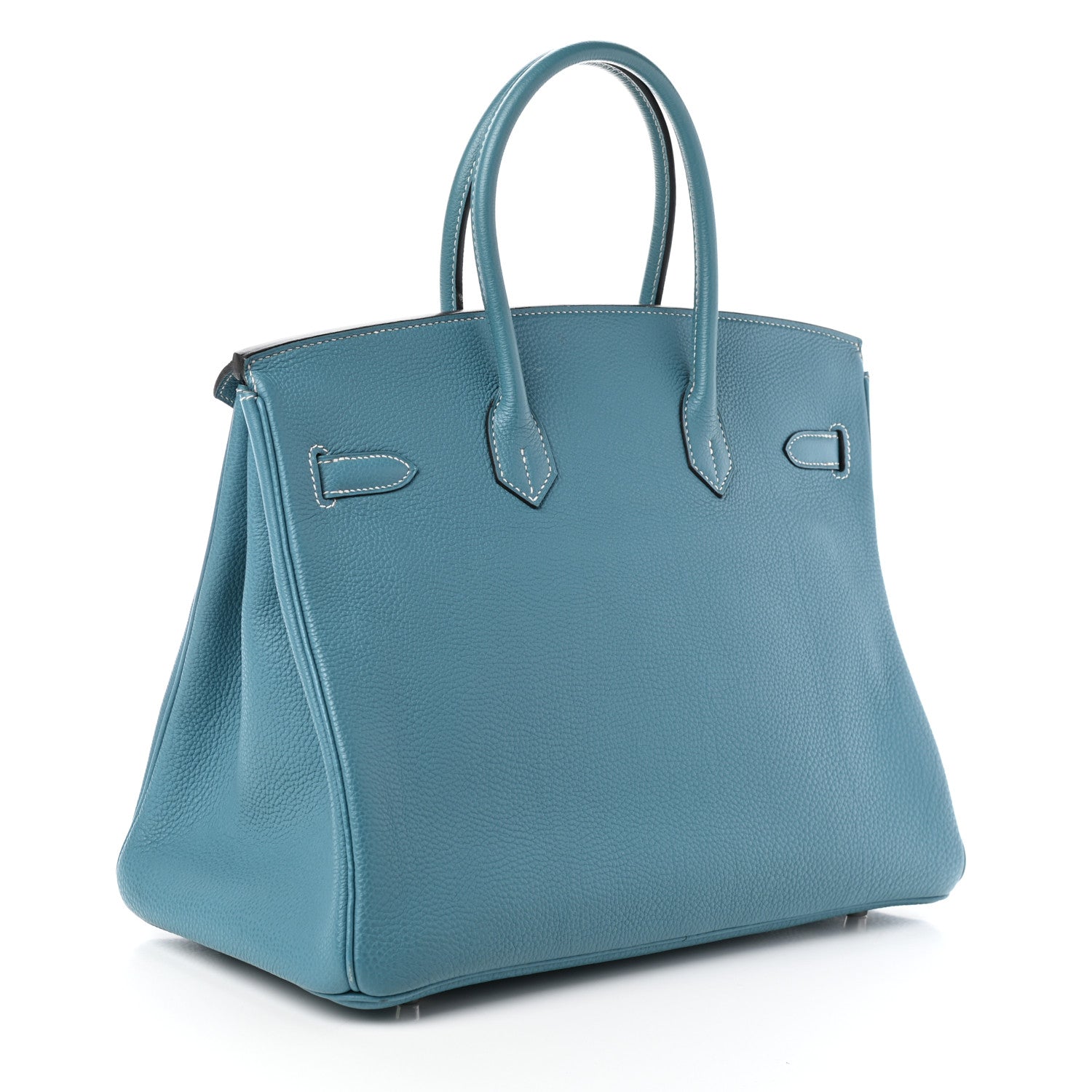 Hermes Togo Birkin 35 Blue Jean 3 of 9