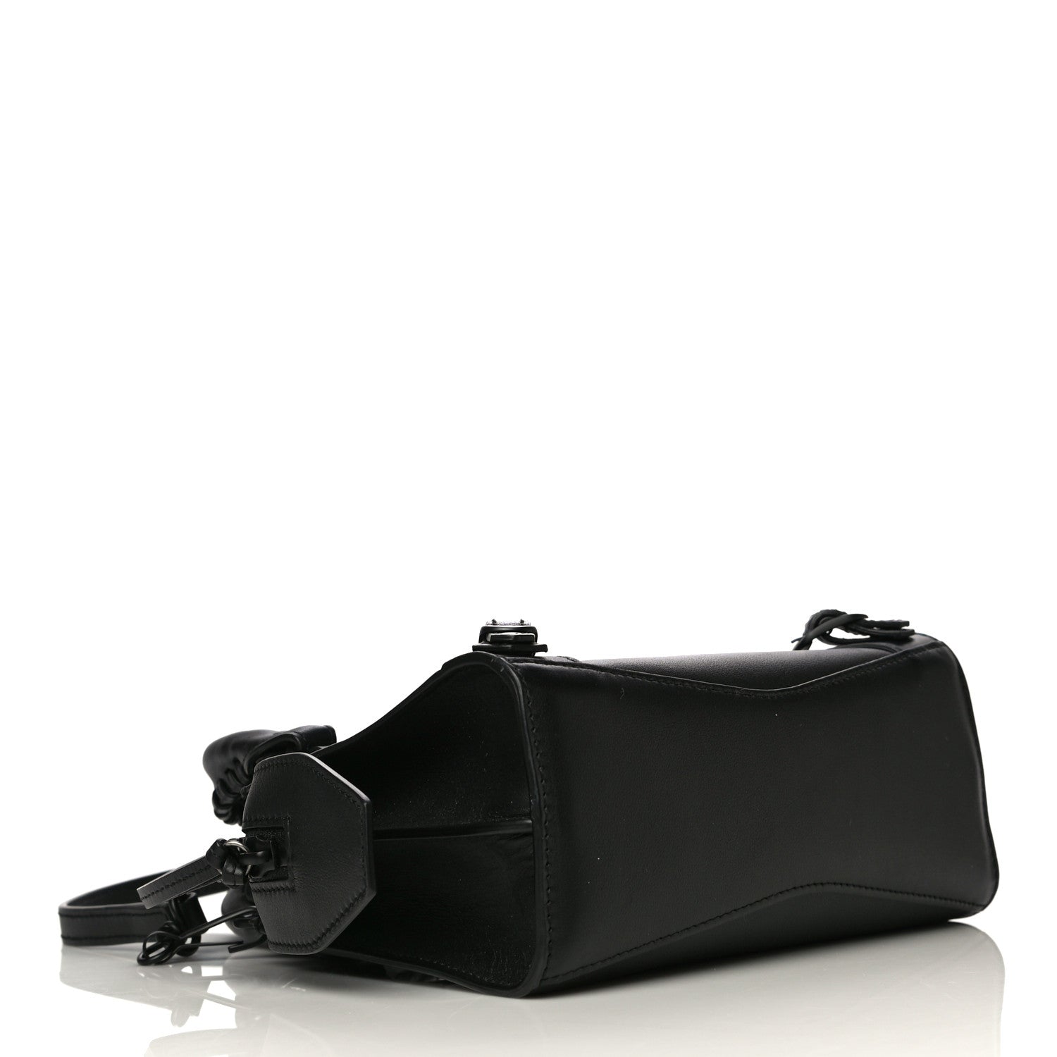 Balenciaga Smooth Calfskin Neo Classic Black Hardware Mini City Black 4 of 14