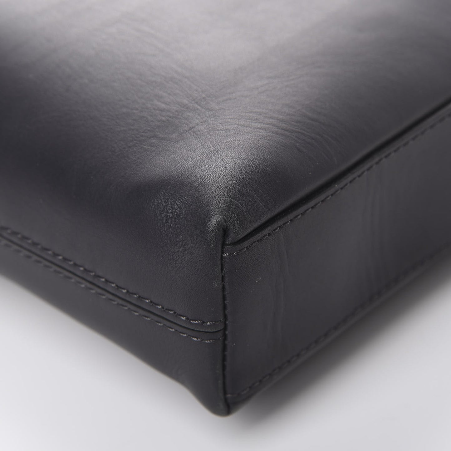 Cuir Ombre Porte-Documents Voyage Bandouliere Anthracite