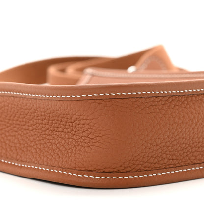 Hermes Taurillon Clemence Evelyne TPM Gold 9 of 11