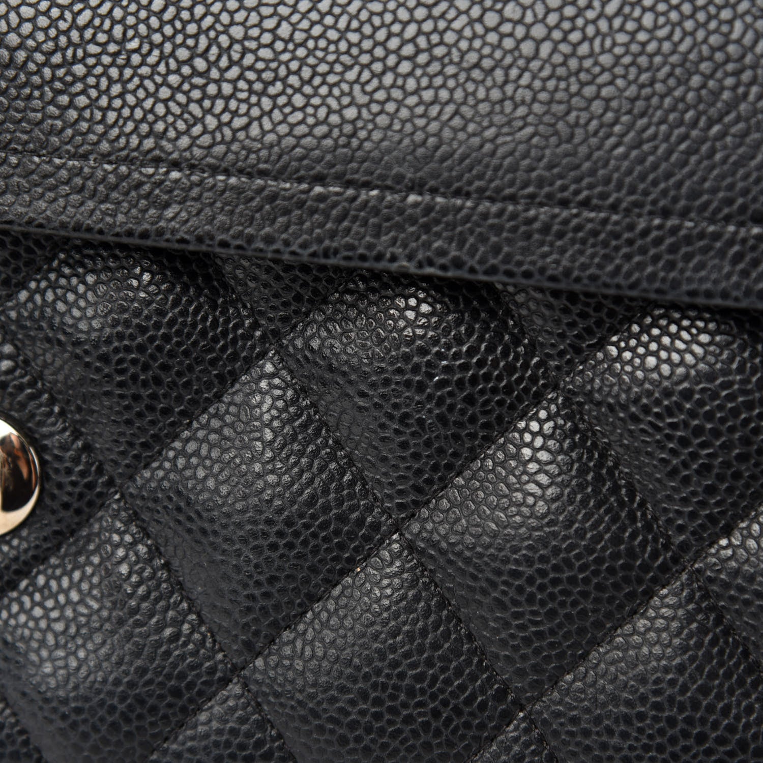 Chanel Caviar Quilted Jumbo Double Flap Black 13 of 19
