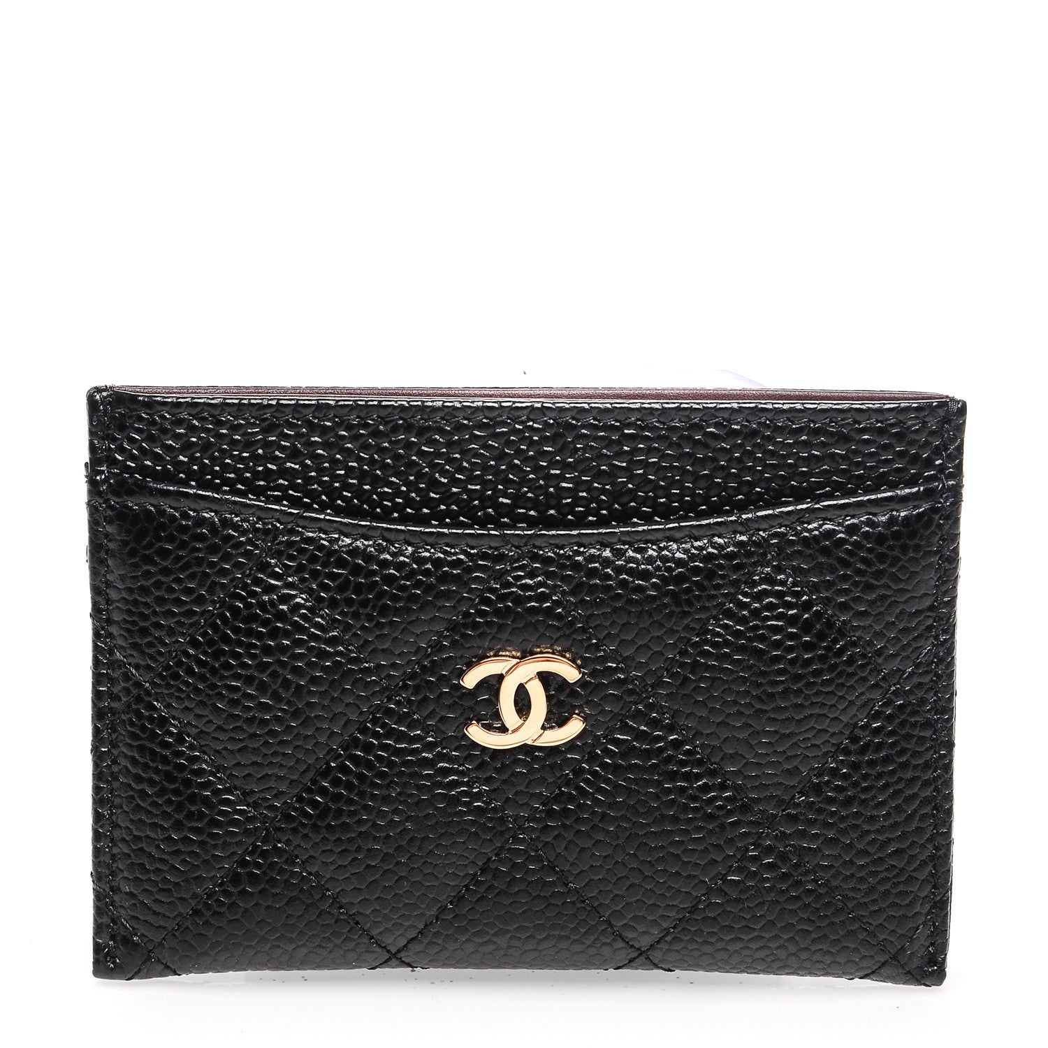 Chanel Caviar Quilted Card Holder Black 1 of 8