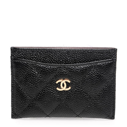 Chanel Caviar Quilted Card Holder Black 1 of 8