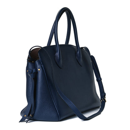 Louis Vuitton Veau Nuage Milla MM Bleu Marine 3 of 15