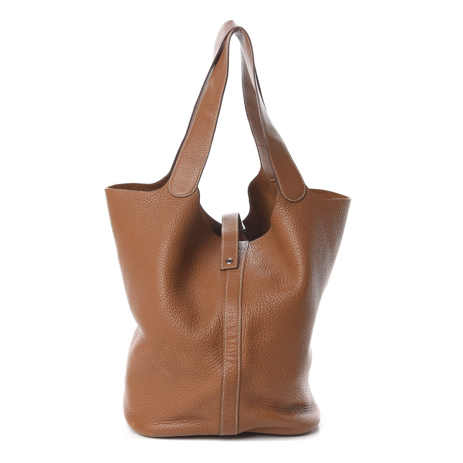 Hermes Taurillon Clemence Picotin Lock TGM Gold 1 of 7