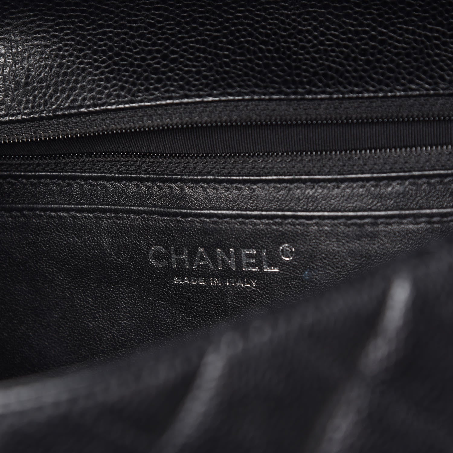 Chanel Caviar Quilted Maxi Single Flap Black 6 of 11