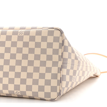 Louis Vuitton Damier Azur Neo Neverfull GM Rose Ballerine 10 of 10