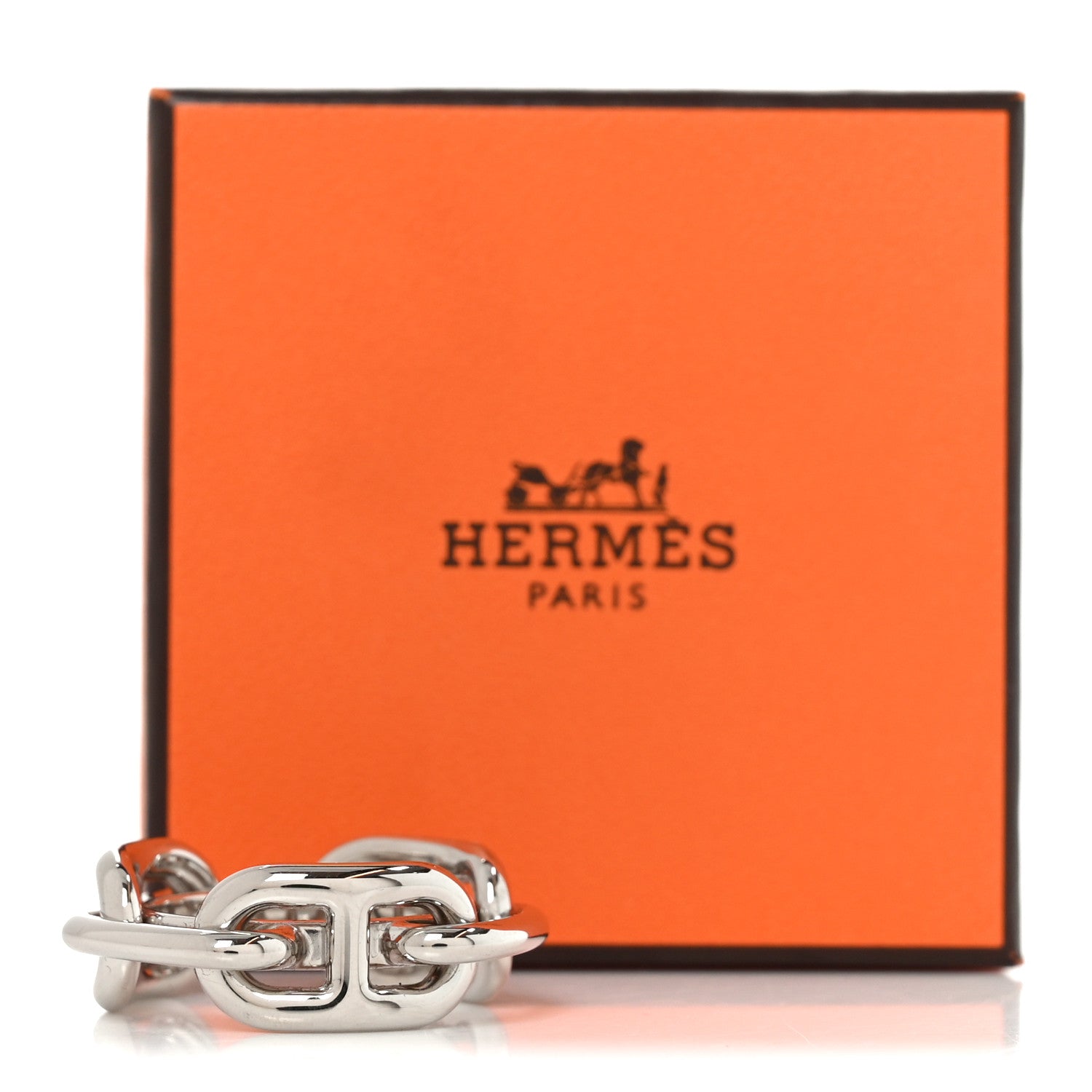 Hermes Palladium Regate Scarf Ring 6 of 6