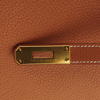 Hermes Togo Birkin 35 Gold 7 of 23
