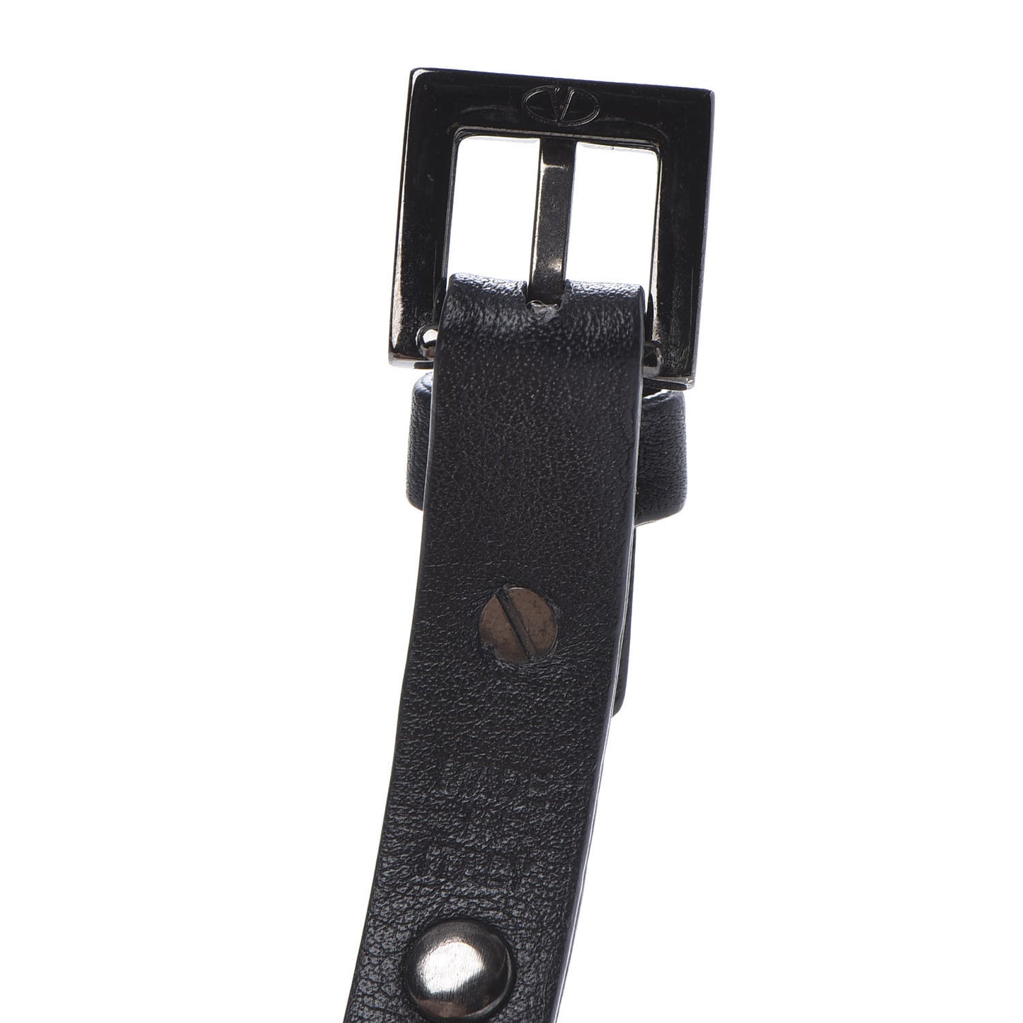 Vitello Rockstud Bracelet Black