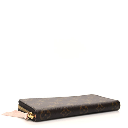 Louis Vuitton Monogram Clemence Wallet Rose Ballerine 4 of 7