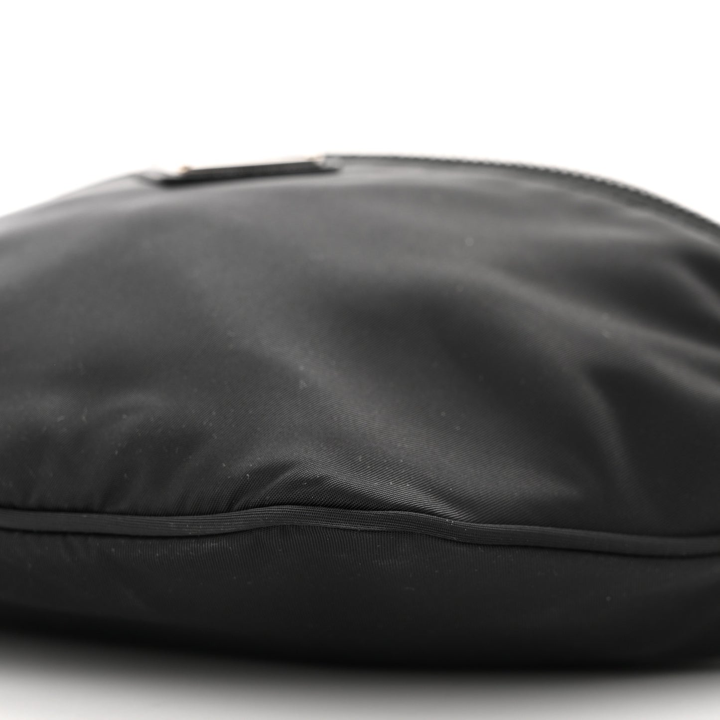 Re-Nylon Saffiano Belt Bag Black