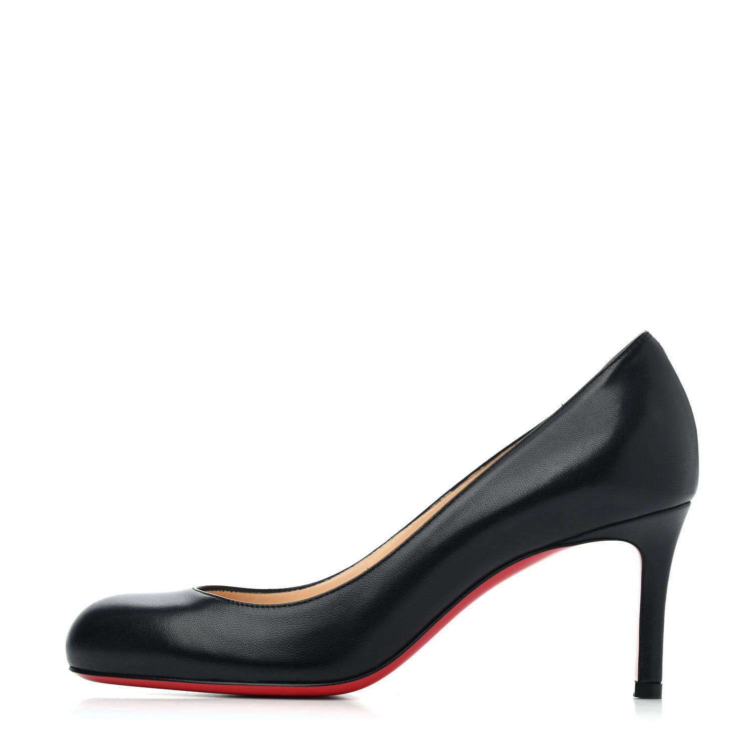 Christian Louboutin Shiny Nappa Simple 70 Pumps 35 Black 1 of 4