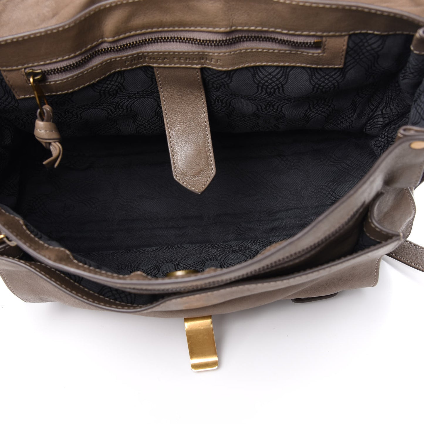 Lambskin Medium PS1 Satchel Smoke