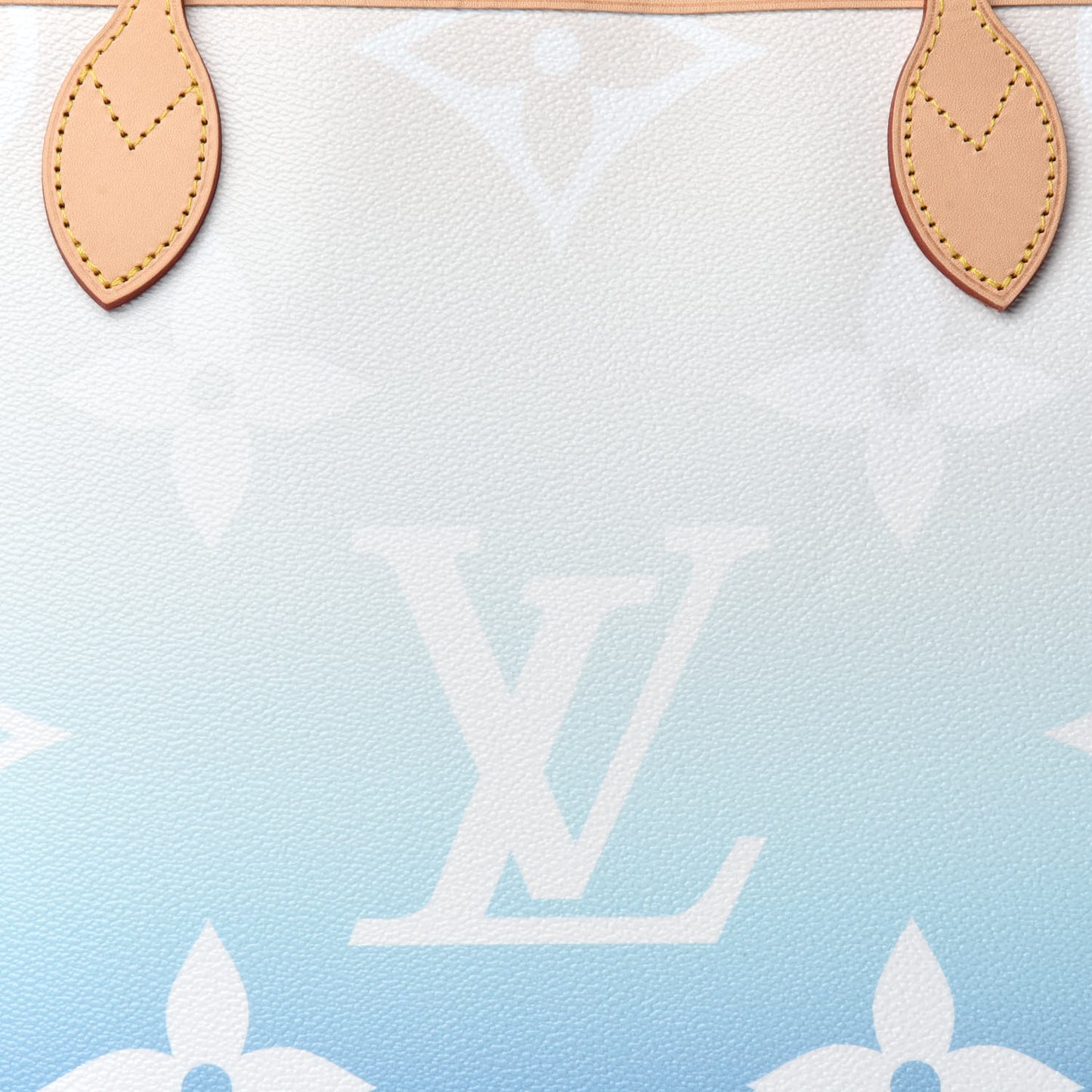 Monogram Giant By The Pool Neverfull MM Blue
