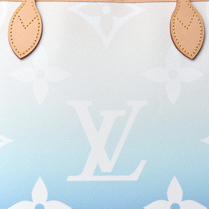 Louis Vuitton Monogram Giant By The Pool Neverfull MM Blue 9 of 9