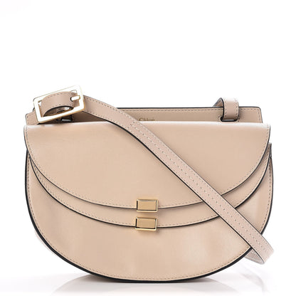 Chloe Calfskin Mini Georgia Crossbody Bag Motty Grey 1 of 7