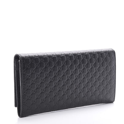Gucci Soft Microguccissima Continental Wallet Black 3 of 7
