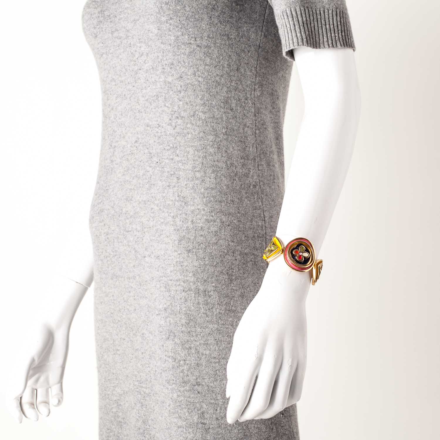 Louis Vuitton Resin Naif Motif Bracelet 2 of 6