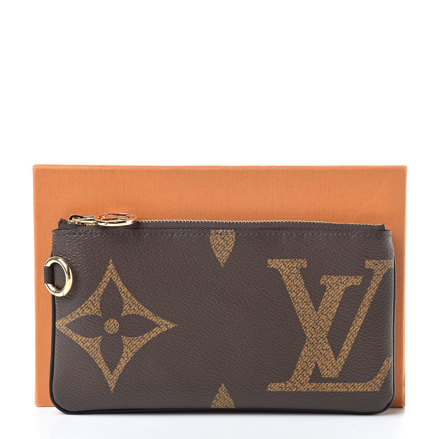 Louis Vuitton Reverse Monogram Giant Trio Rectangle Pouch 7 of 7