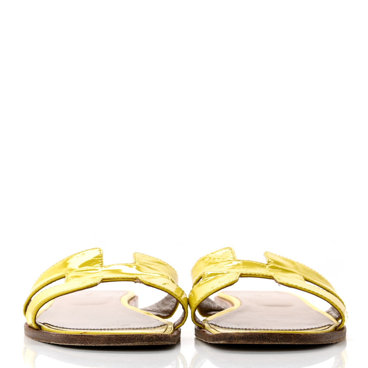 Patent Oran Sandals 39 Paille