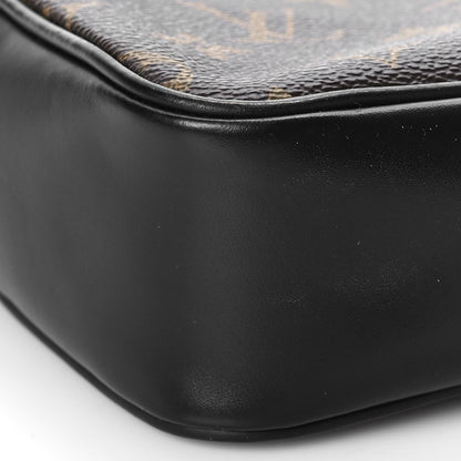 Louis Vuitton Monogram Macassar Kasai Clutch Black 8 of 9