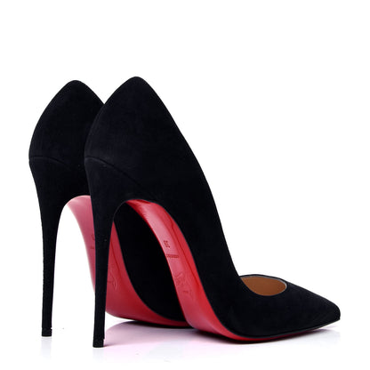 Christian Louboutin Veau Velours So Kate 120 Pumps 38 Nuit 3 of 6