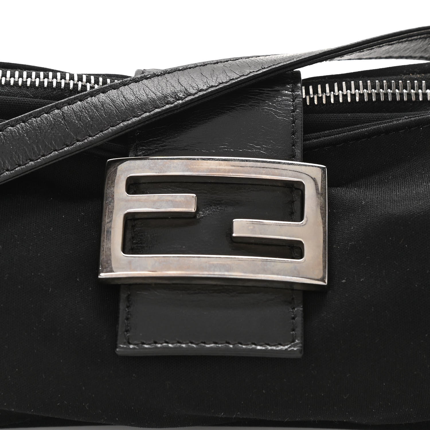 Fendi Neoprene Baguette Black 8 of 10