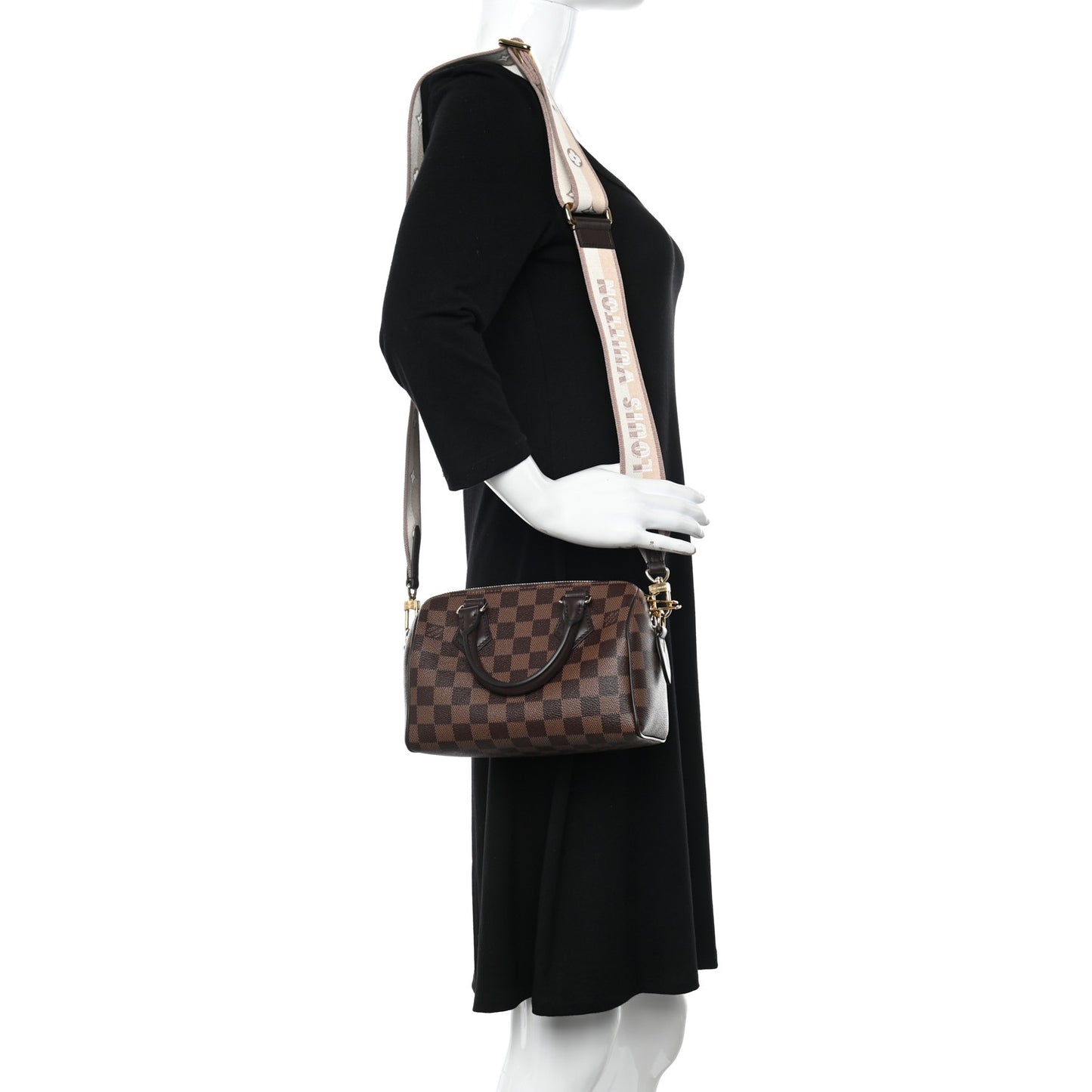 Damier Ebene Speedy Bandouliere 20