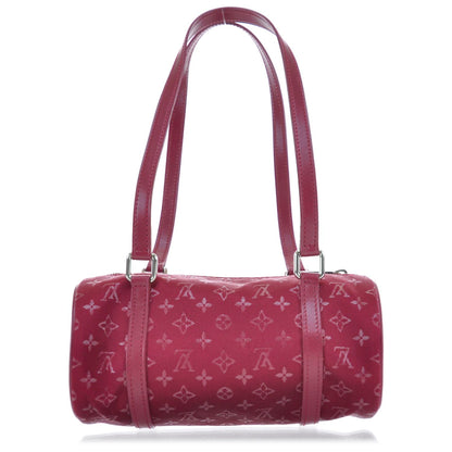 Louis Vuitton Satin Monogram Mini Papillon Red 3 of 9