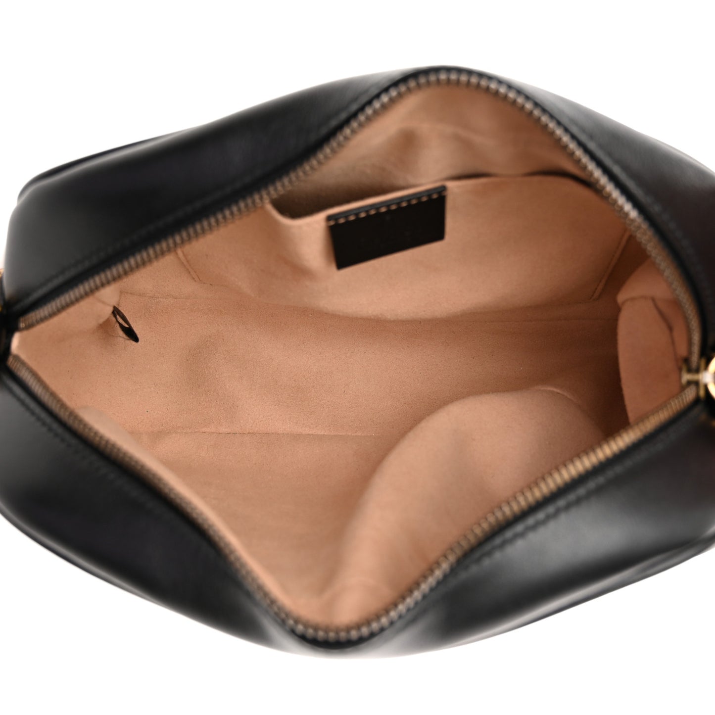 Calfskin Matelasse Small GG Marmont Chain Shoulder Bag Black