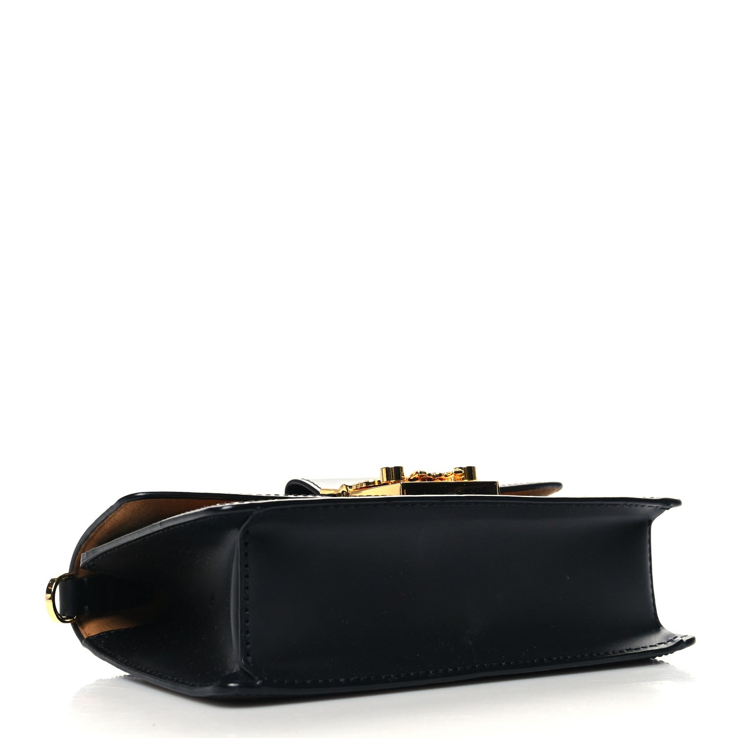 Visetos Monogram Studded Mini Tracy Crossbody Bag Cognac