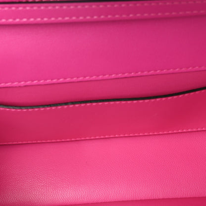 Valentino Garavani Calfskin Vlogo Loco Shoulder Bag Pink PP 5 of 10