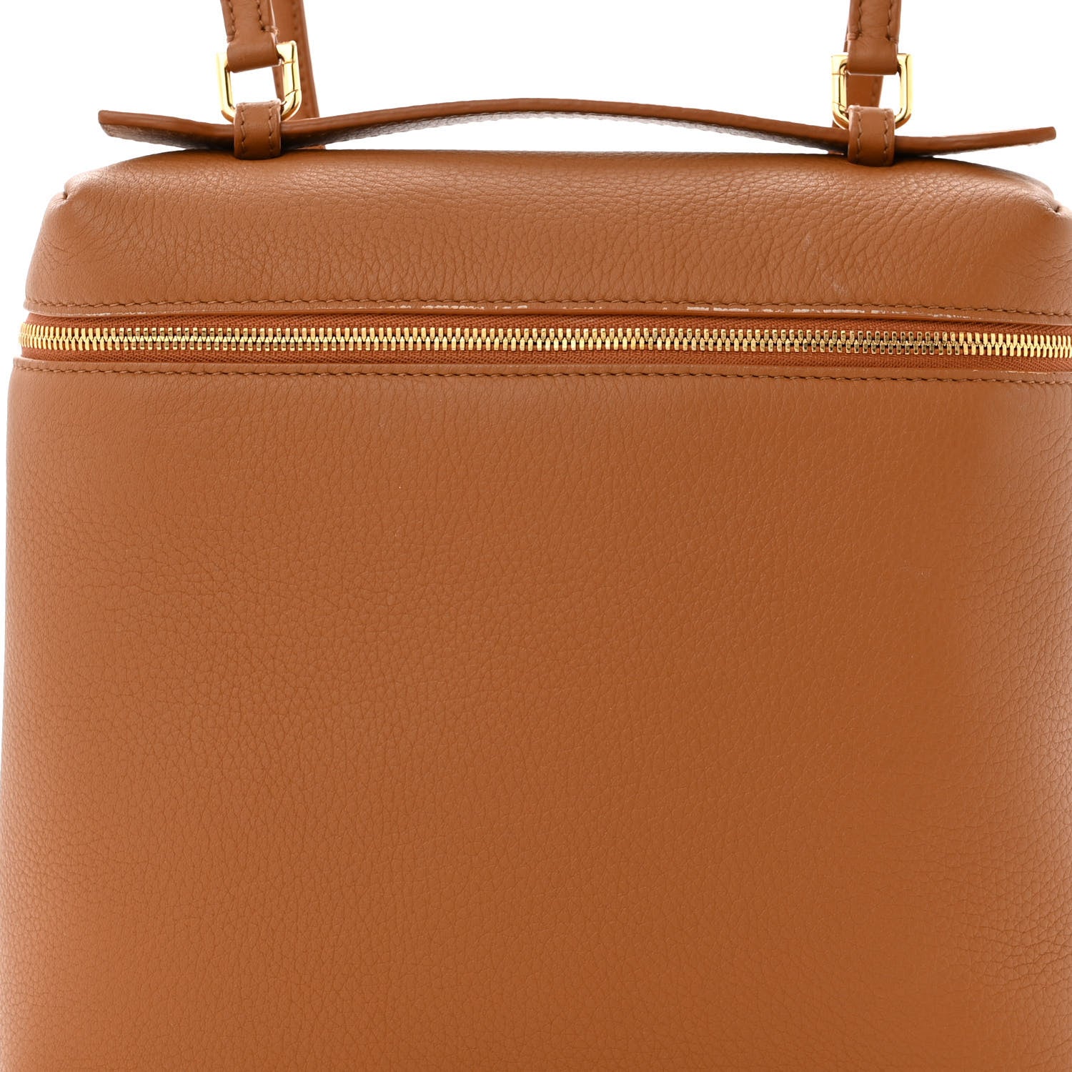 Loro Piana Grained Calfskin L23.5 Extra Pocket Backpack Warm Tan 7 of 13