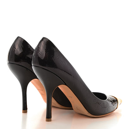 Louis Vuitton Vernis Allamanda Pumps 38.5 Amarante 4 of 13
