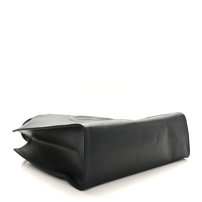Telfar Vegan Leather Medium Shopping Bag Black 4 of 8