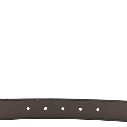 Gucci Jumbo GG Monogram Textured Dollar Calfskin Bamboo 30mm Belt 75 30 Camel Ebony New Acero Pomegranate Red 3 of 4