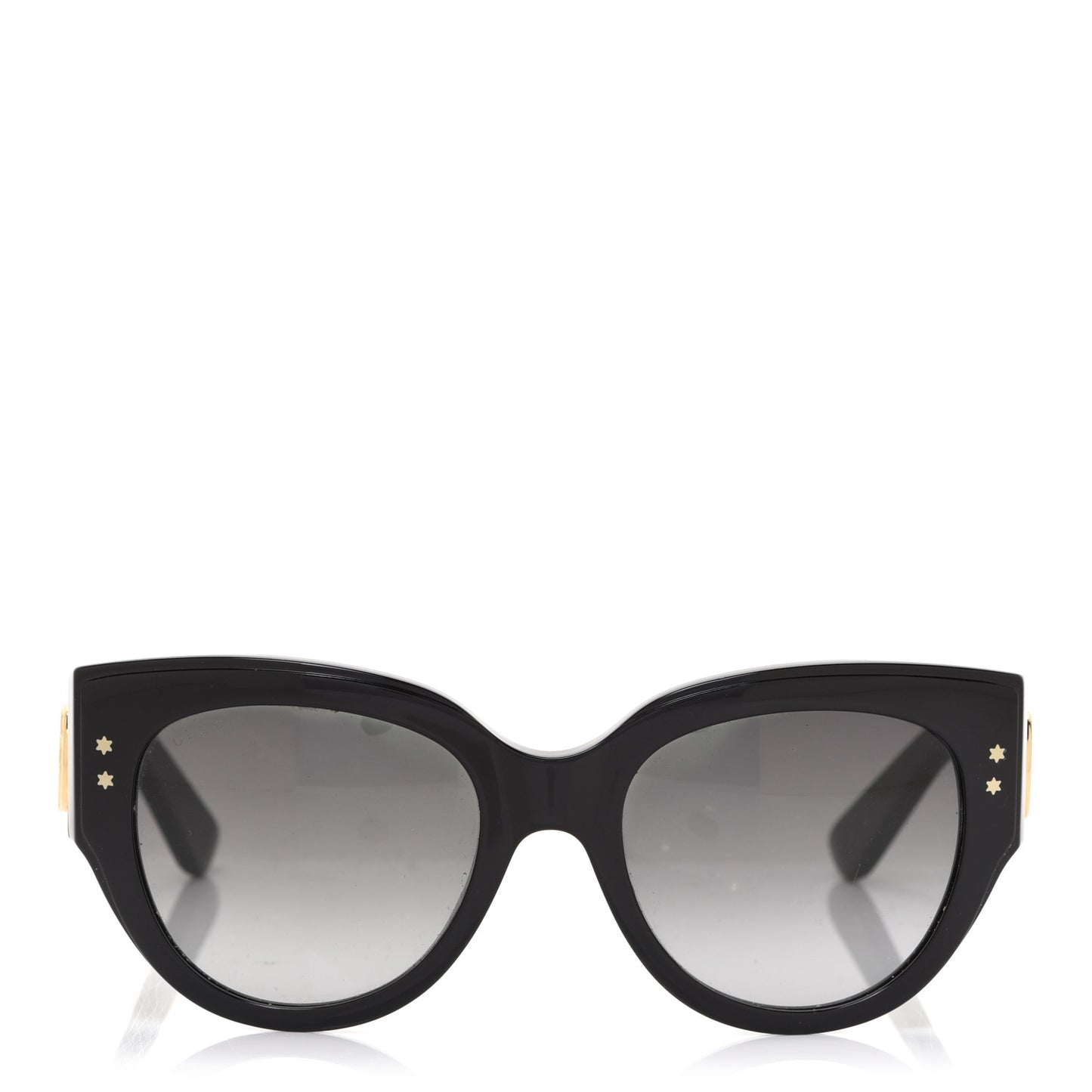 Acetate Oversized Rectangle Frame Web Sunglasses GG3864/S Black