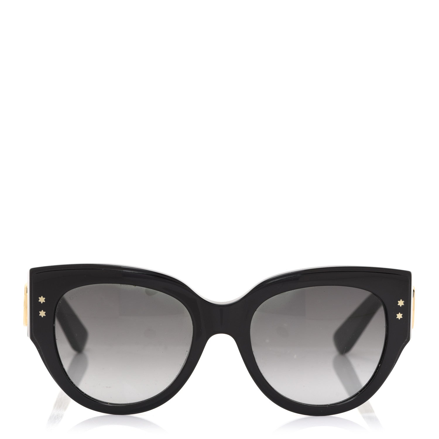 Gucci Acetate Oversized Rectangle Frame Web Sunglasses GG3864/S Black 2 of 7