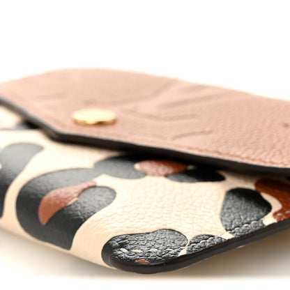 Louis Vuitton Empreinte Monogram Giant Wild At Heart Key Pouch Caramel 8 of 9