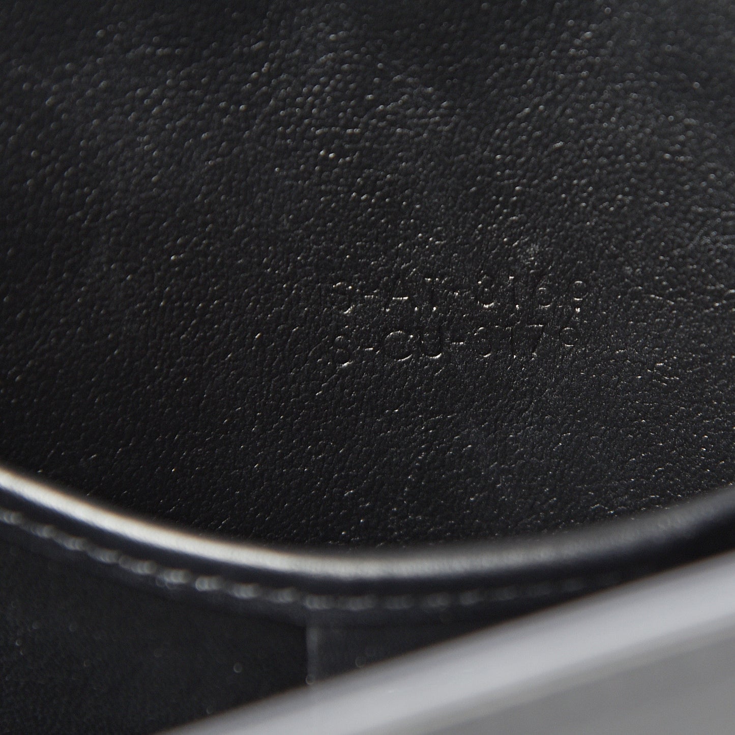 Smooth Calfskin Nano Luggage Black