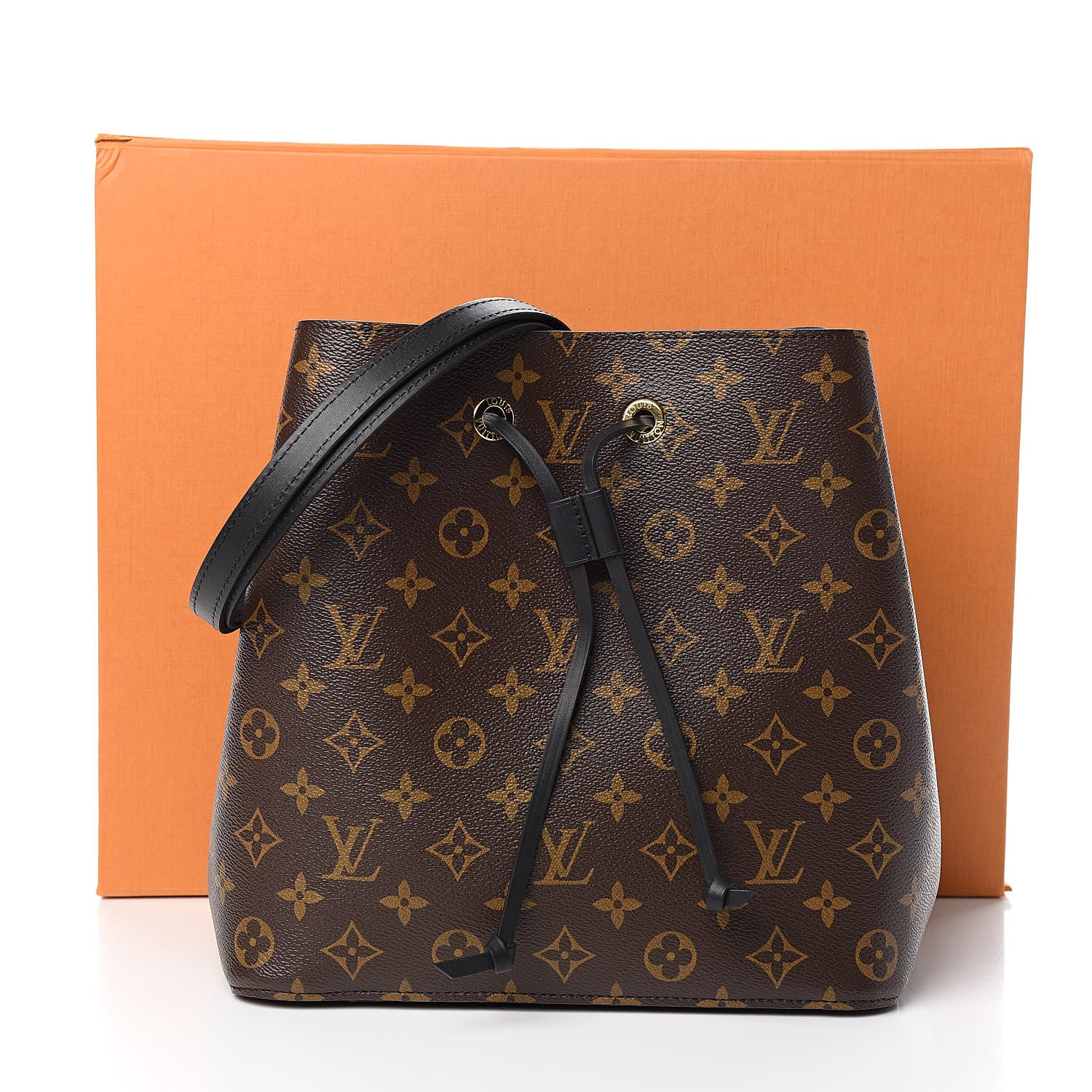 Louis Vuitton Monogram Neonoe MM Black 10 of 10