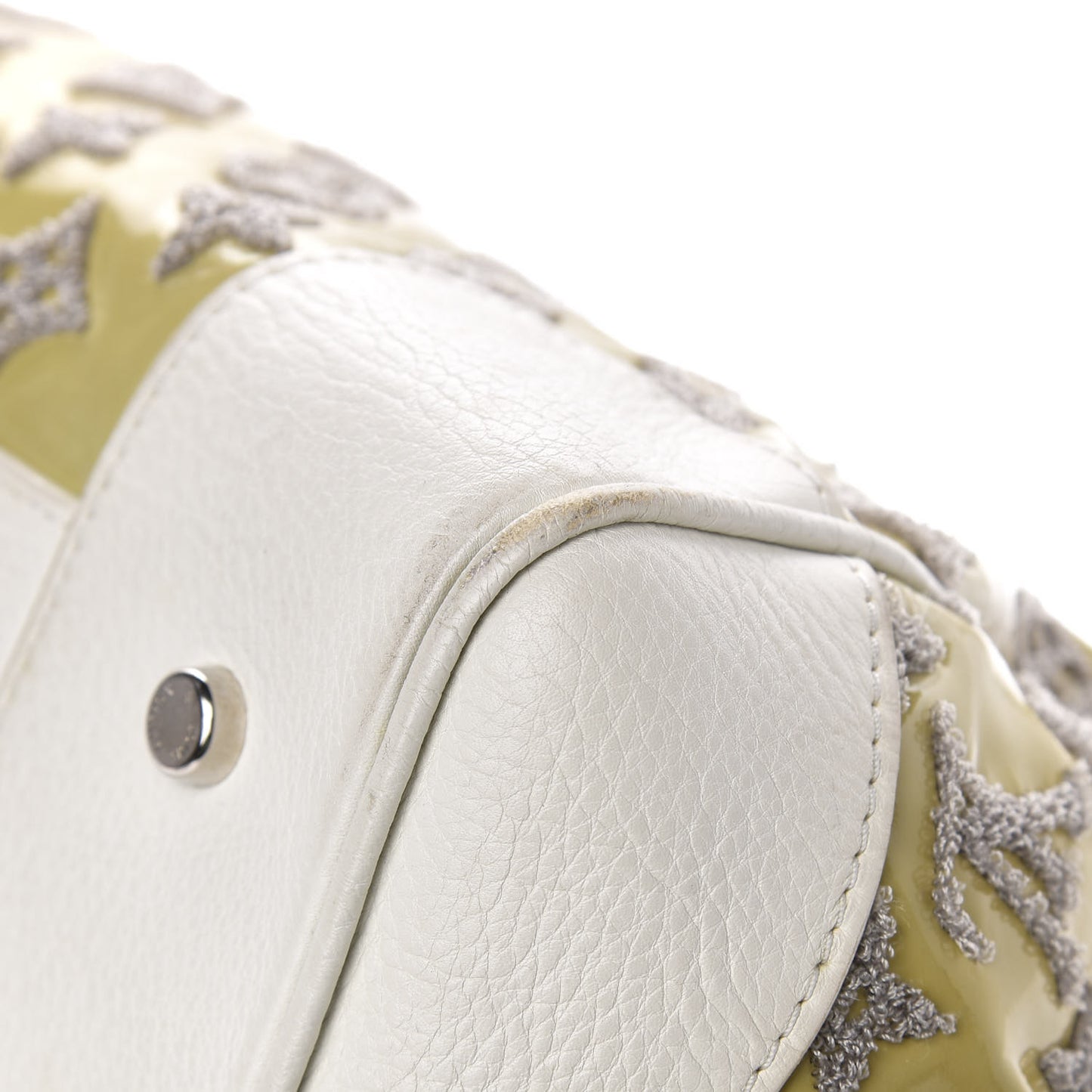 Monogram Bouclettes Speedy Round Perle