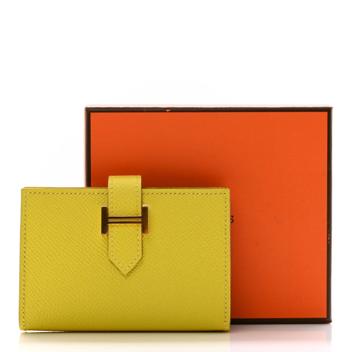 Epsom Bearn Card Holder Wallet Lime