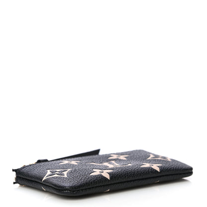 Louis Vuitton Empreinte Monogram Giant Key Pouch Black Beige 4 of 10